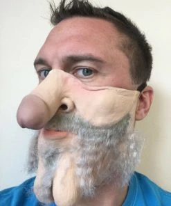 Rubber Johnnies Gramps Dick Half Mask Half Face Masks 6 Rubber Johnnies Gramps Dick Half Mask Half Face Masks