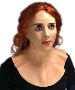 Rubber Johnnies Redhead Ginger Female Doll Mask Masks