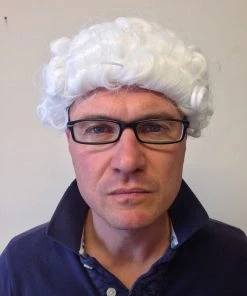 Rubber Johnnies Judge Wig