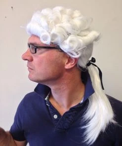 Rubber Johnnies Judge Wig