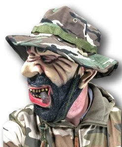 Rubber Johnnies Drill Sergeant Mask People Masks