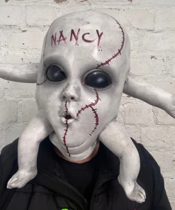 Rubber Johnnies Creepy Baby 'Nancy' Mask Horror Masks