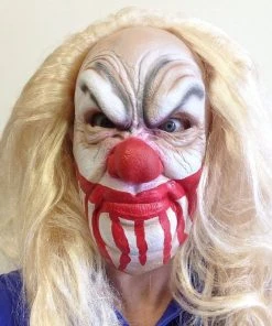 Unbranded Bloody Smile Clown Mask. Horror Masks