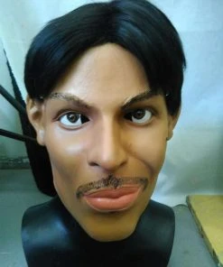 Rubber Johnnies Purple Celebrity Mask People Masks