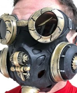 Rubber Johnnies Vintage Style Steampunk Gas Mask