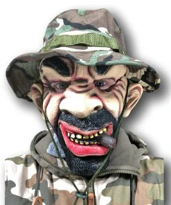 Rubber Johnnies Drill Sergeant Mask People Masks