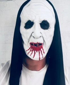 Rubber Johnnies Bloody Nun Mask Horror Masks
