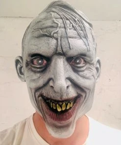 RUBBER JOHNNIES TM Zombie Mask Latex Day Of The Dead Walker