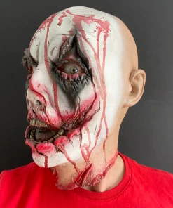 Rubber Johnnies Zombie Clown Mask.