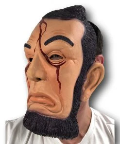 Rubber Johnnies Abraham Lincoln 'Anarchy' Face Mask Masks