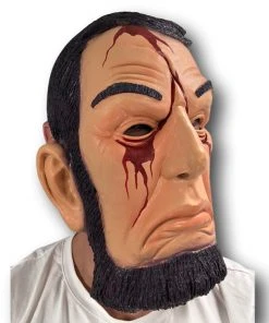 Rubber Johnnies Abraham Lincoln 'Anarchy' Face Mask Masks