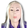 Rubber Johnnies Blond Lady Doll Mask People Masks