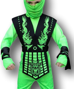 Rubber Johnnies Grasshopper Ninja Costume