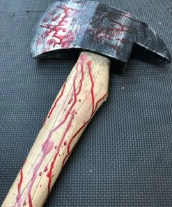 Rubber Johnnies Masks Movie Props Bloody Fireman's Axe Movie Prop