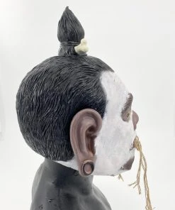 Rubber Johnnies Shrunken Head 'Tsantsa' Mask