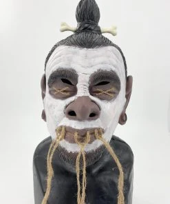 Rubber Johnnies Shrunken Head 'Tsantsa' Mask