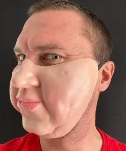 Rubber Johnnies Half Face Masks Fat Face Half Mask
