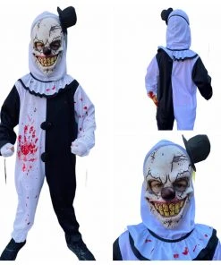 Rubber Johnnies Kids Terrifying Clown Costume