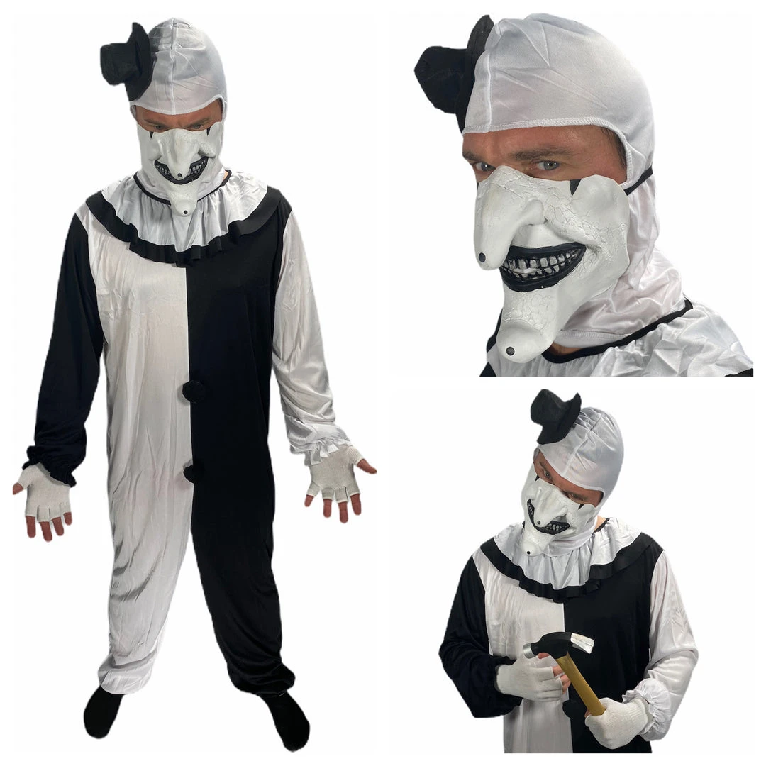 Rubber Johnnies Costumes Terrifying Clown Costume 4 Rubber Johnnies Costumes Terrifying Clown Costume