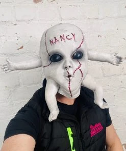 Rubber Johnnies Creepy Baby 'Nancy' Mask Horror Masks