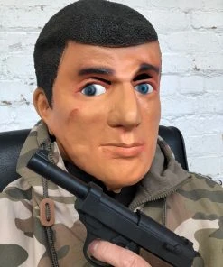 Rubber Johnnies Action Hero Gi Mask