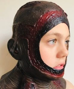Rubber Johnnies Kids Rotting Jason Bloody Hood Mask Horror Masks