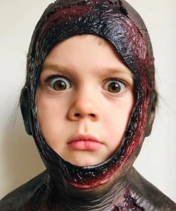 Rubber Johnnies Kids Rotting Jason Bloody Hood Mask Horror Masks