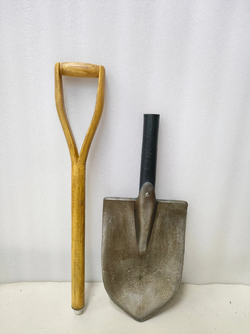 Rubber Johnnies Gravedigger Shovel Movie Prop PU Garden Tool (2 Piece Screw Apart) 2 Rubber Johnnies Gravedigger Shovel Movie Prop PU Garden Tool (2 Piece Screw Apart)