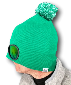 Rubber Johnnies St Patricks Day St Patrick`s Day Ireland Green Beanie Goggle Hat