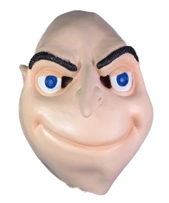 Rubber Johnnies Kids Felonious Cartoon Villain Mask