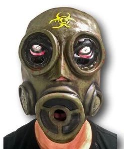 Rubber Johnnies LED Light Up Gas Mask