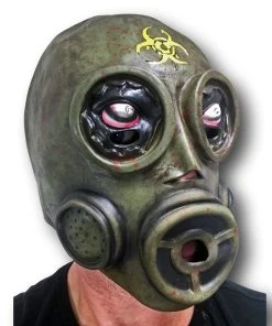 Rubber Johnnies LED Light Up Gas Mask