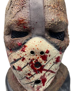 Rubber Johnnies Scarecrow Mask 'Corn Creeper' Latex Burlap With Attached Hockey Mask Horror Masks 14 Rubber Johnnies Scarecrow Mask 'Corn Creeper' Latex Burlap With Attached Hockey Mask Horror Masks