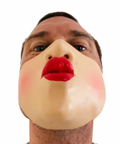 Rubber Johnnies Jagger Lips Half Mask Half Face Masks