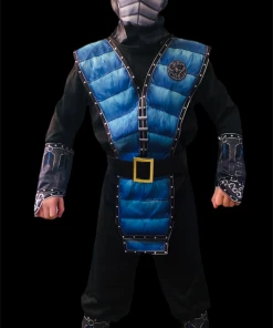 Rubber Johnnies Blue Kombat Ninja Costume