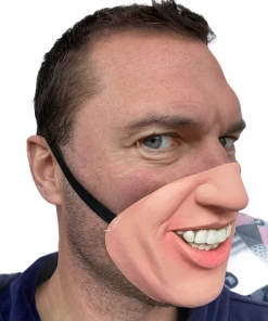 Rubber Johnnies Austin Powers Half Face Mask Half Face Masks