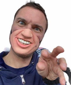 Rubber Johnnies Austin Powers Half Face Mask Half Face Masks