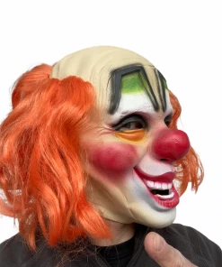 Rubber Johnnies Horror Masks Vintage Circus Clown Mask