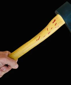 Rubber Johnnies Woodcutters Hatchet - Plain Or Bloody
