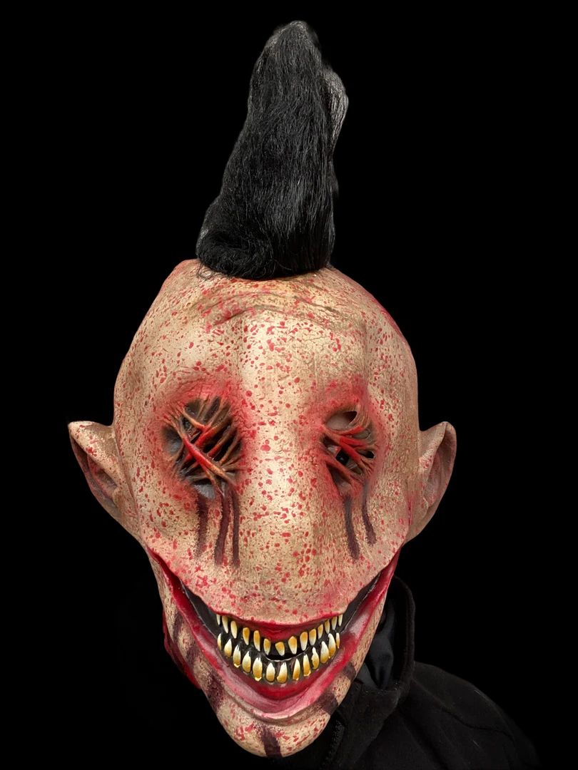 Rubber Johnnies Stitched Mohawk Mask. Horror Masks 2 Rubber Johnnies Stitched Mohawk Mask. Horror Masks