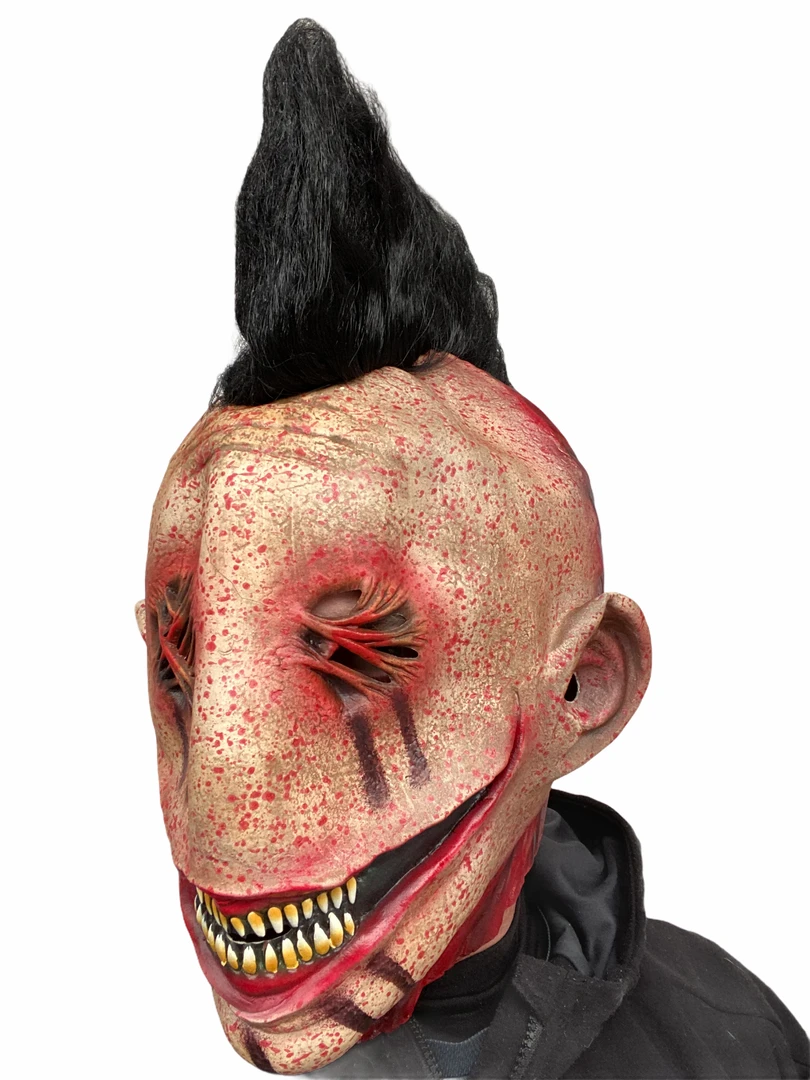 Rubber Johnnies Stitched Mohawk Mask. Horror Masks 7 Rubber Johnnies Stitched Mohawk Mask. Horror Masks