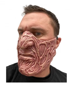 Rubber Johnnies Freddy 'Burnt Nightmare' Half Mask. Horror Masks