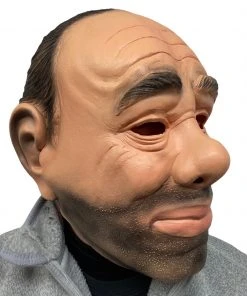 Rubber Johnnies Old Man 'Gangster' Mask