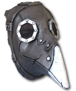 Rubber Johnnies Steampunk Crow Plague Doctor Mask
