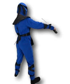 Rubber Johnnies Boys Costumes Neon Ninja Blue Costume
