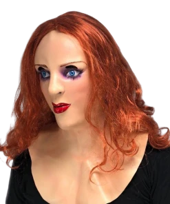 Rubber Johnnies Ginger 'Red Head' Lady Mask