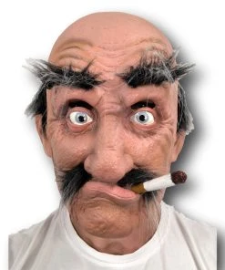 Rubber Johnnies 'Smokey Joe' Old Man Mask