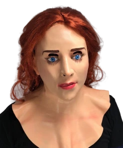 Rubber Johnnies Redhead Ginger Female Doll Mask Masks