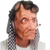 Rubber Johnnies Old Gypsy Woman Smoking Mask