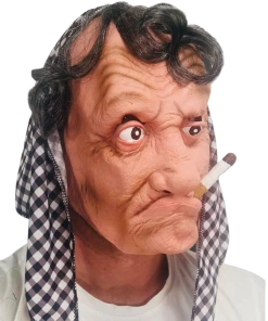 Rubber Johnnies Old Gypsy Woman Smoking Mask